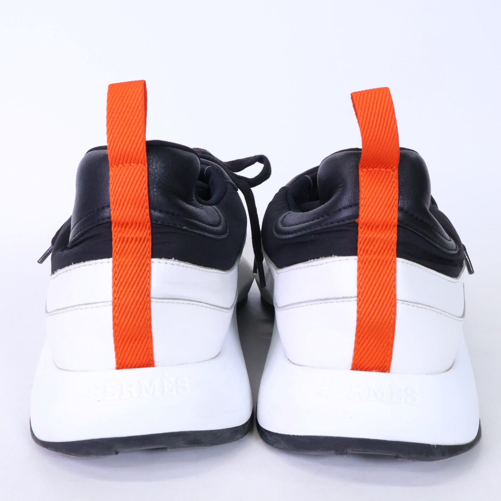 HERMES エルメス H231700Z GRAMME グラム ナイロンファブリック/レザー ローカットスニーカー シューズ