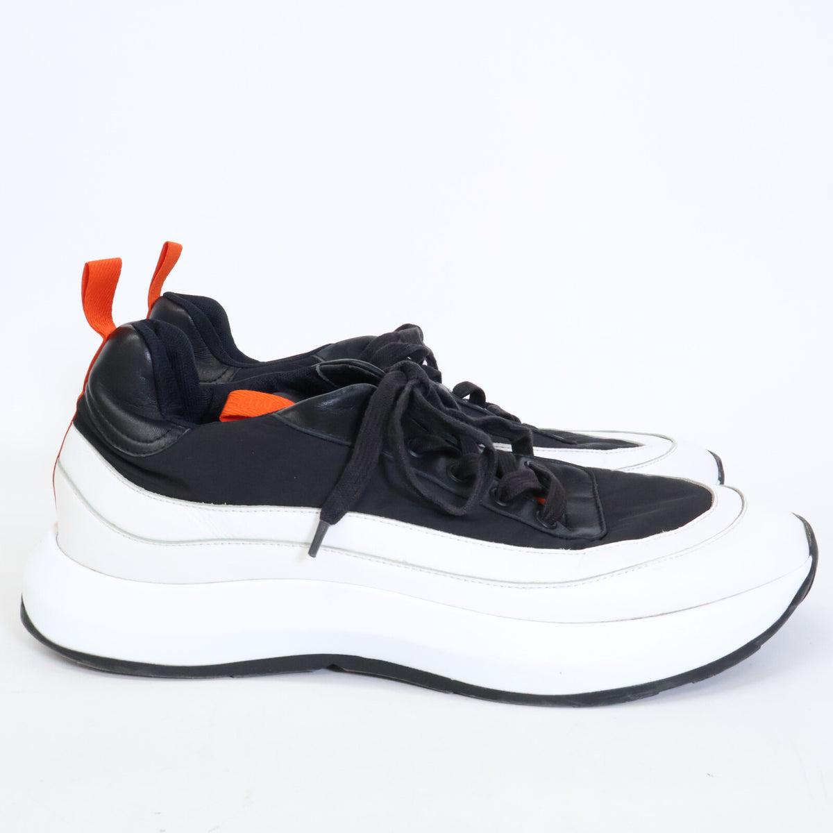HERMES エルメス H231700Z GRAMME グラム ナイロンファブリック/レザー ローカットスニーカー シューズ