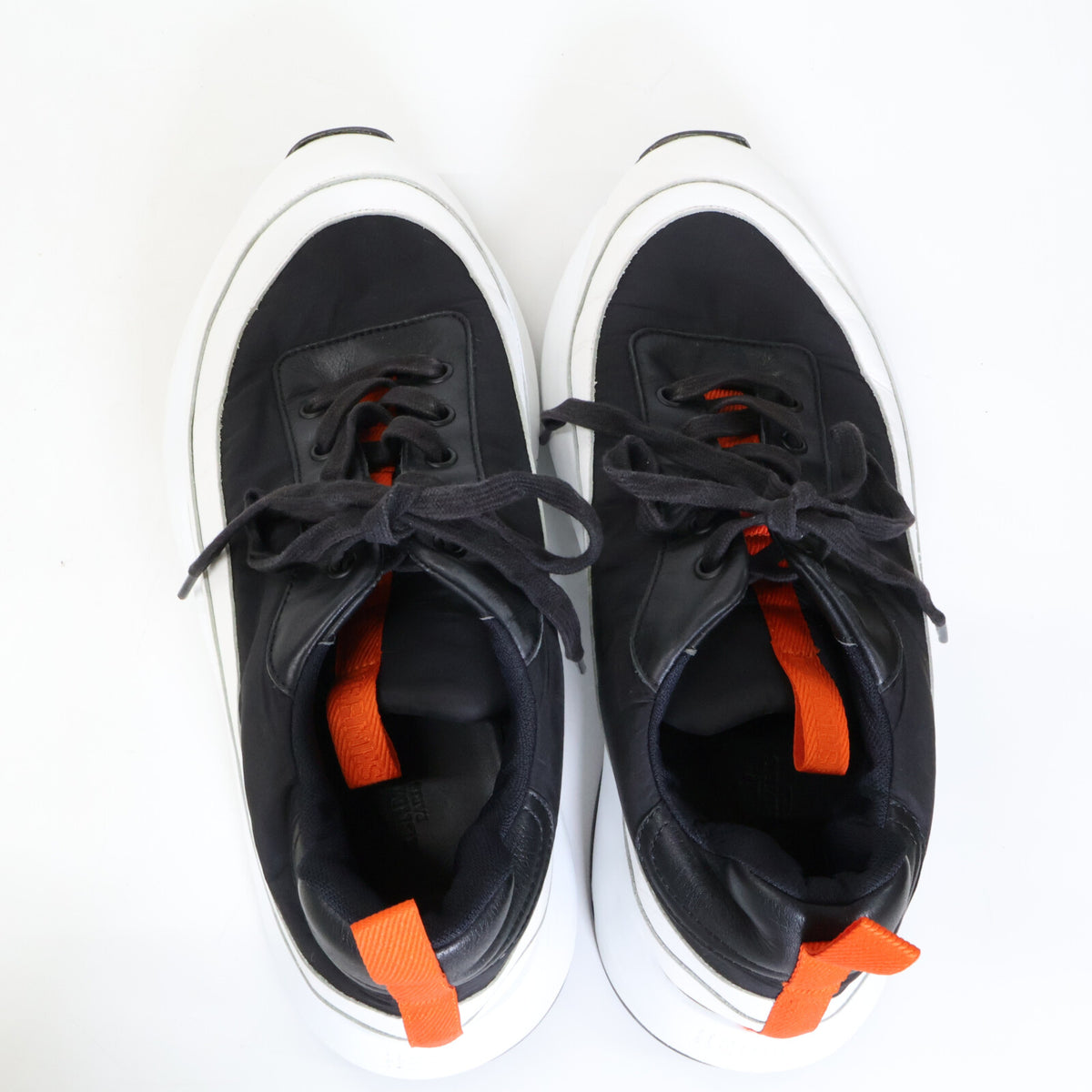 HERMES エルメス H231700Z GRAMME グラム ナイロンファブリック/レザー ローカットスニーカー シューズ