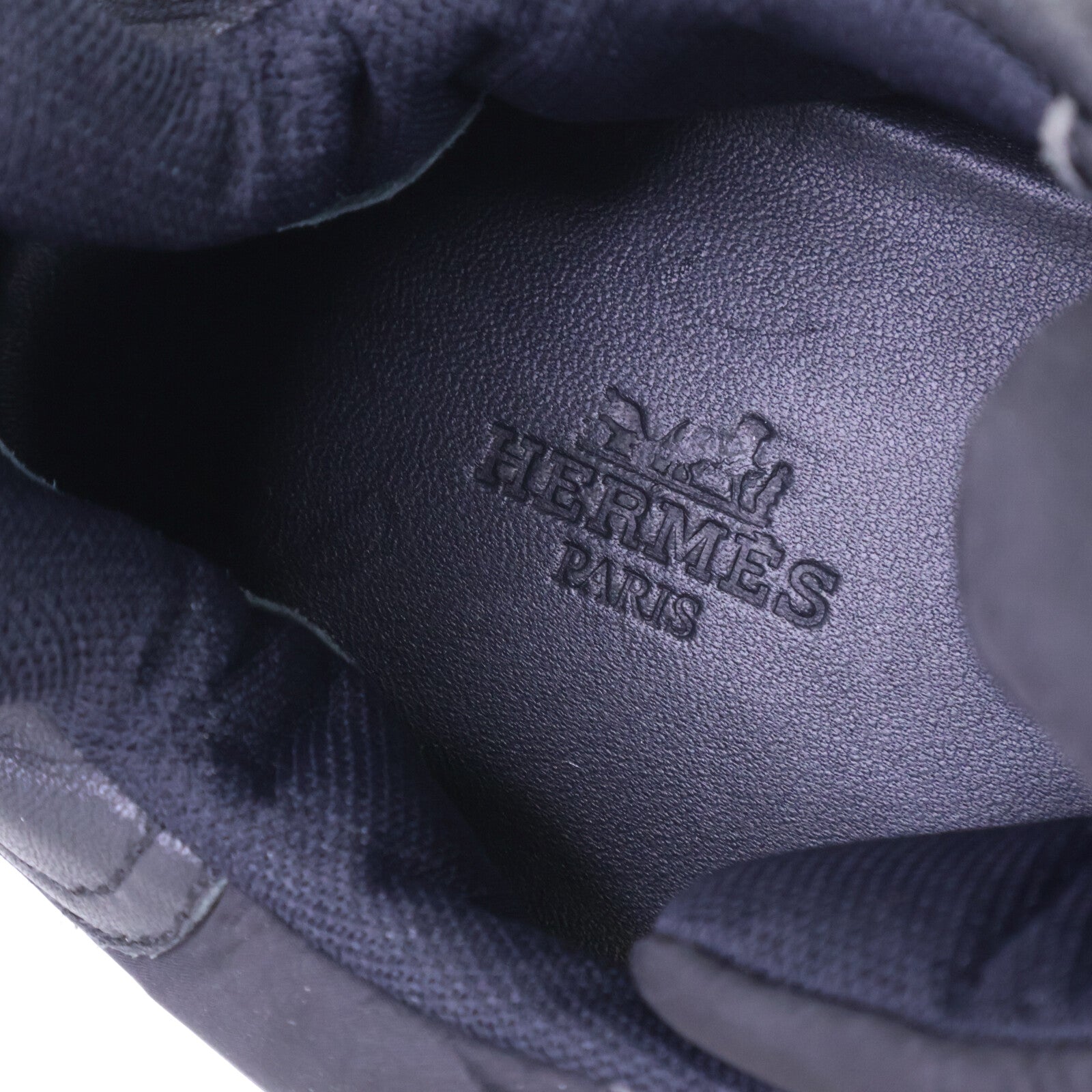 HERMES エルメス H231700Z GRAMME グラム ナイロンファブリック/レザー ローカットスニーカー シューズ