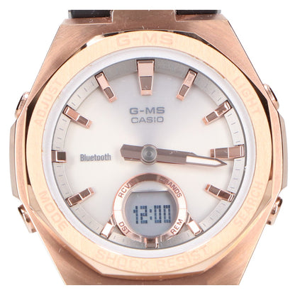 CASIO カシオ MSG-B100G-1AJF MSG-B100 Series BABY-G G-MS Bluetooth タフソーラー アナデジ 腕時計