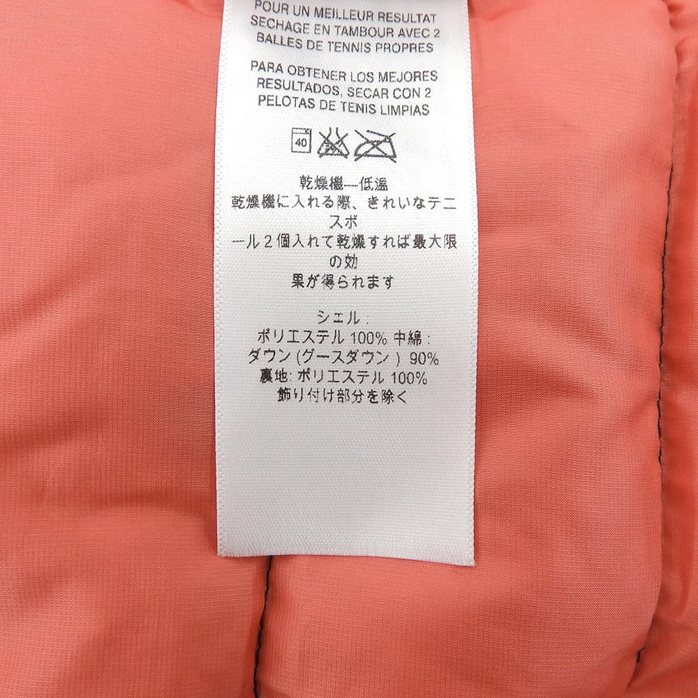 Patagonia パタゴニア ナイロン ダウンセーターベスト レディース ネイビー×サーモンピンク XS 84628 ベスト