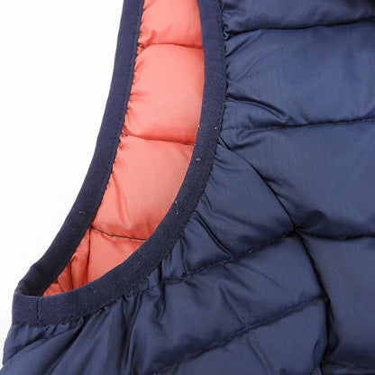 Patagonia パタゴニア ナイロン ダウンセーターベスト レディース ネイビー×サーモンピンク XS 84628 ベスト