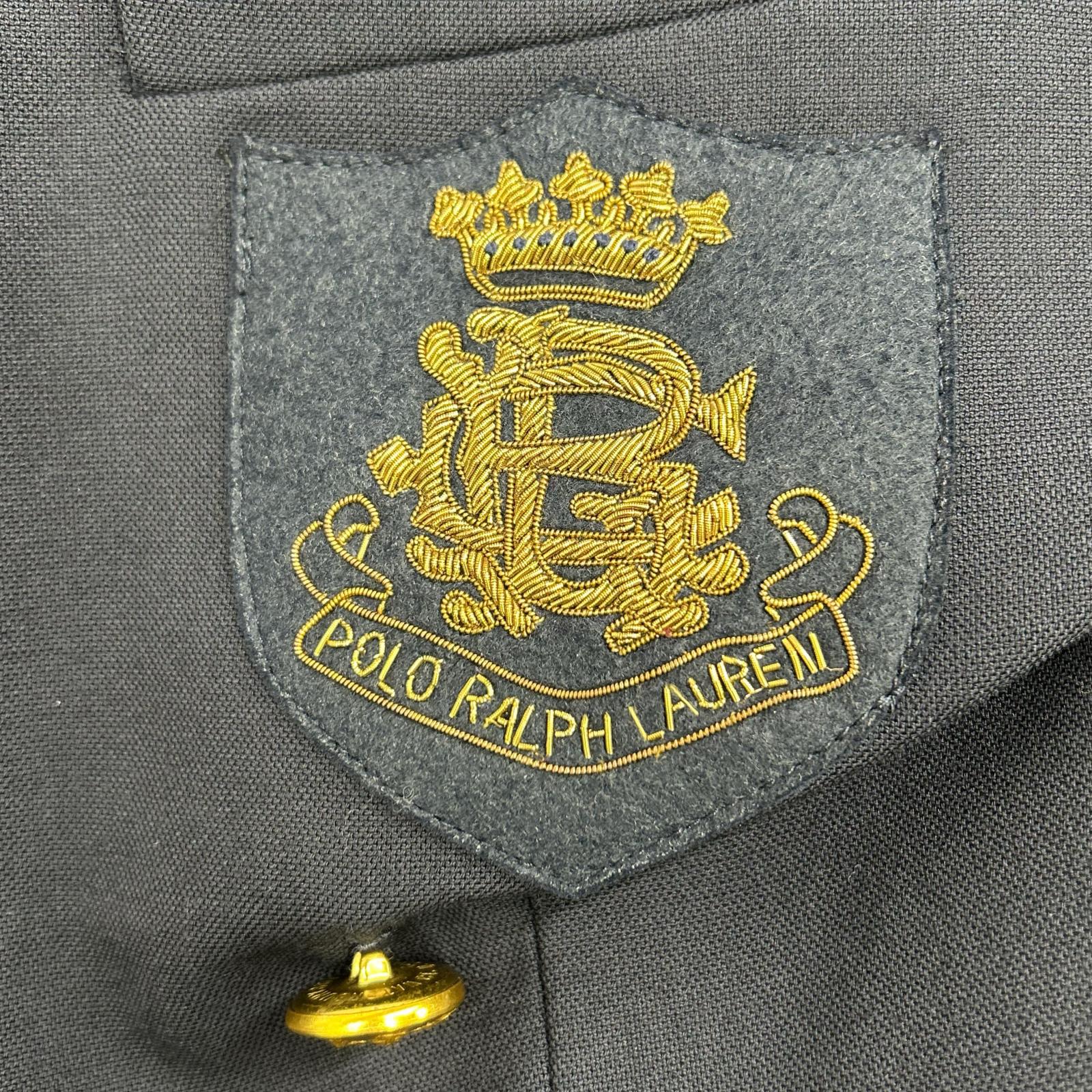 POLObyRalphLauren ポロラルフローレン 211786441001 ネイビー Gボタン ダブルブレスト テーラードジャケット ジャケット