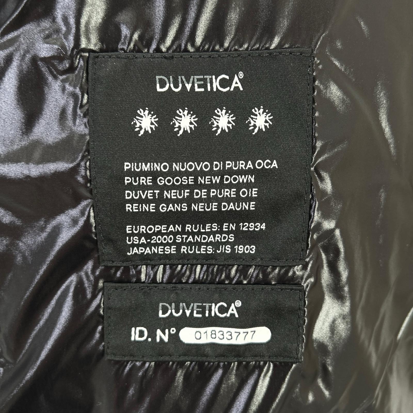 DUVETICA デュベティカ 【×HYDROGEN】ブラック サイドスカル柄 フルジップダウンジャケット ジャケット