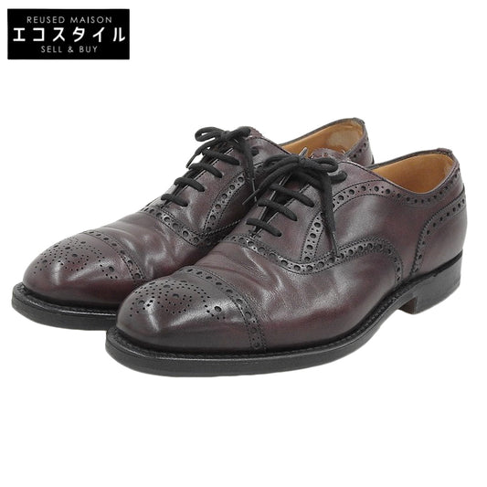 Church's チャーチ DIPLOMAT ディプロマット セミブローグ オックスフォードシューズ 5都市 NEVADA CALF 173ラスト バーガンディ 7814/13 シューズ