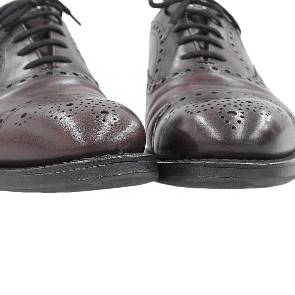 Church's チャーチ DIPLOMAT ディプロマット セミブローグ オックスフォードシューズ 5都市 NEVADA CALF 173ラスト バーガンディ 7814/13 シューズ