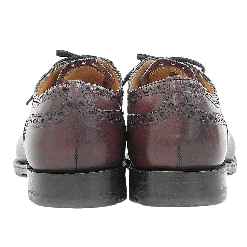 Church's Church's DIPLOMAT semi-brogue Oxford shoes 5-city NEVADA CALF 173 last burgundy 7814/13 shoes