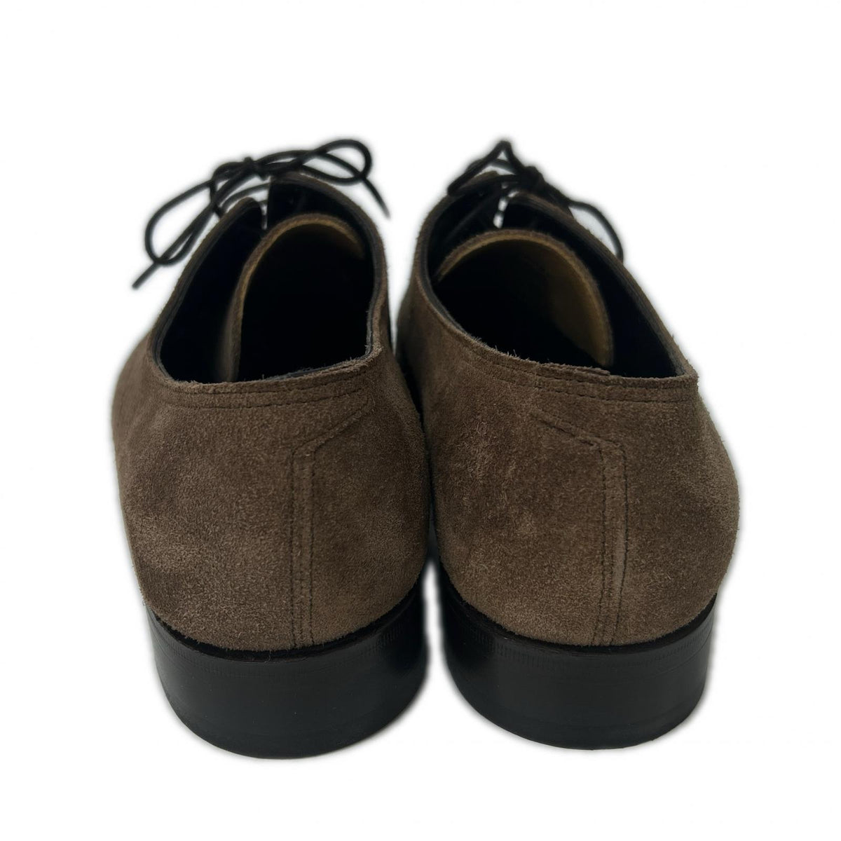 HERMES【Excellent Condition】JOHN LOBB-made HANLEY Made in England H413 Last Suede Cap-Toe Shoes Shoes