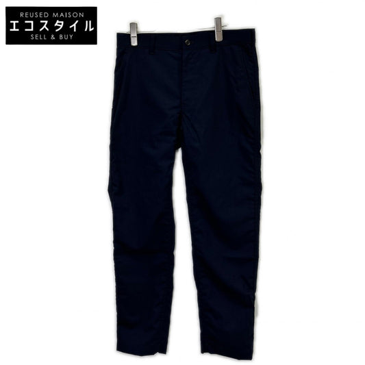 COMMEdesGARCONS HOMME コムデギャルソンオム 19年 HA-P101 ネイビー ウール ステッチ スラックスパンツ ボトムス