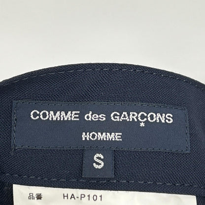 COMMEdesGARCONS HOMME コムデギャルソンオム 19年 HA-P101 ネイビー ウール ステッチ スラックスパンツ ボトムス