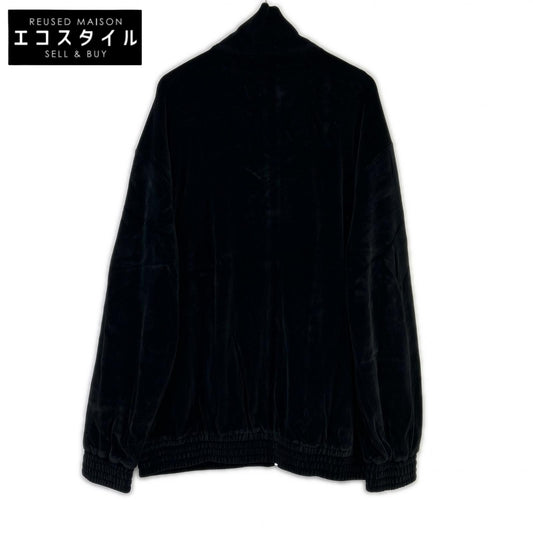 GUCCI 615810 2019 Black Velour Track Jacket