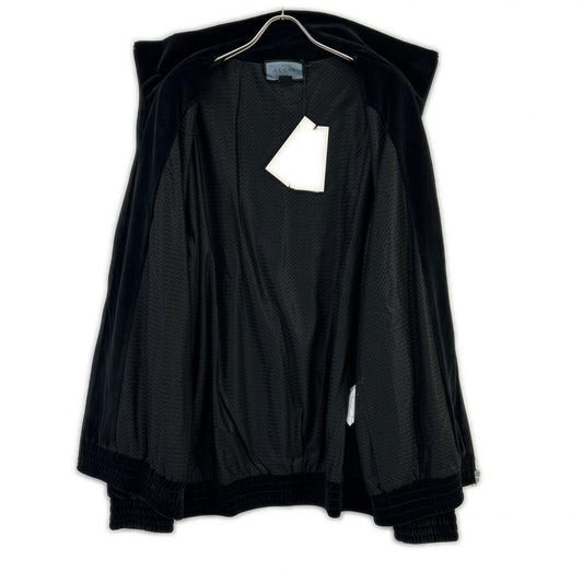 GUCCI 615810 2019 Black Velour Track Jacket