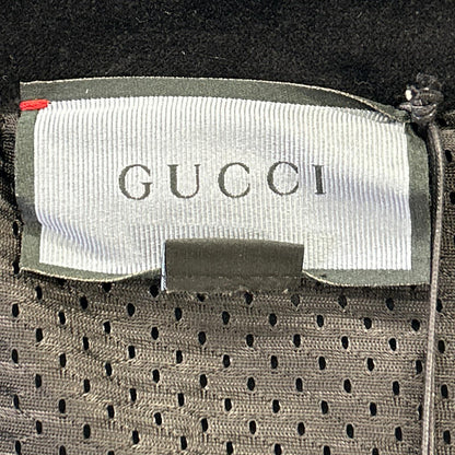 GUCCI グッチ 615810 19年 ブラック ベロア トラックジャケット ジャケット