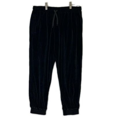 GUCCI グッチ 615811 19年 ブラック ベロア トラックパンツ ボトムス