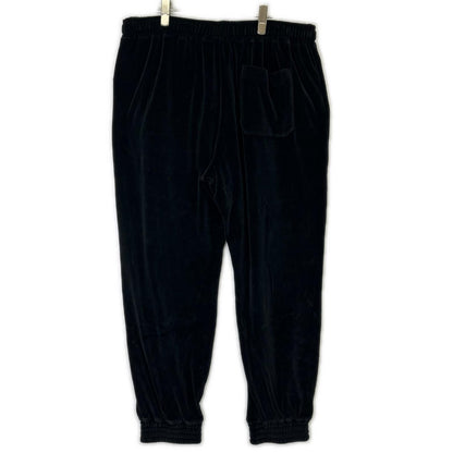 GUCCI グッチ 615811 19年 ブラック ベロア トラックパンツ ボトムス