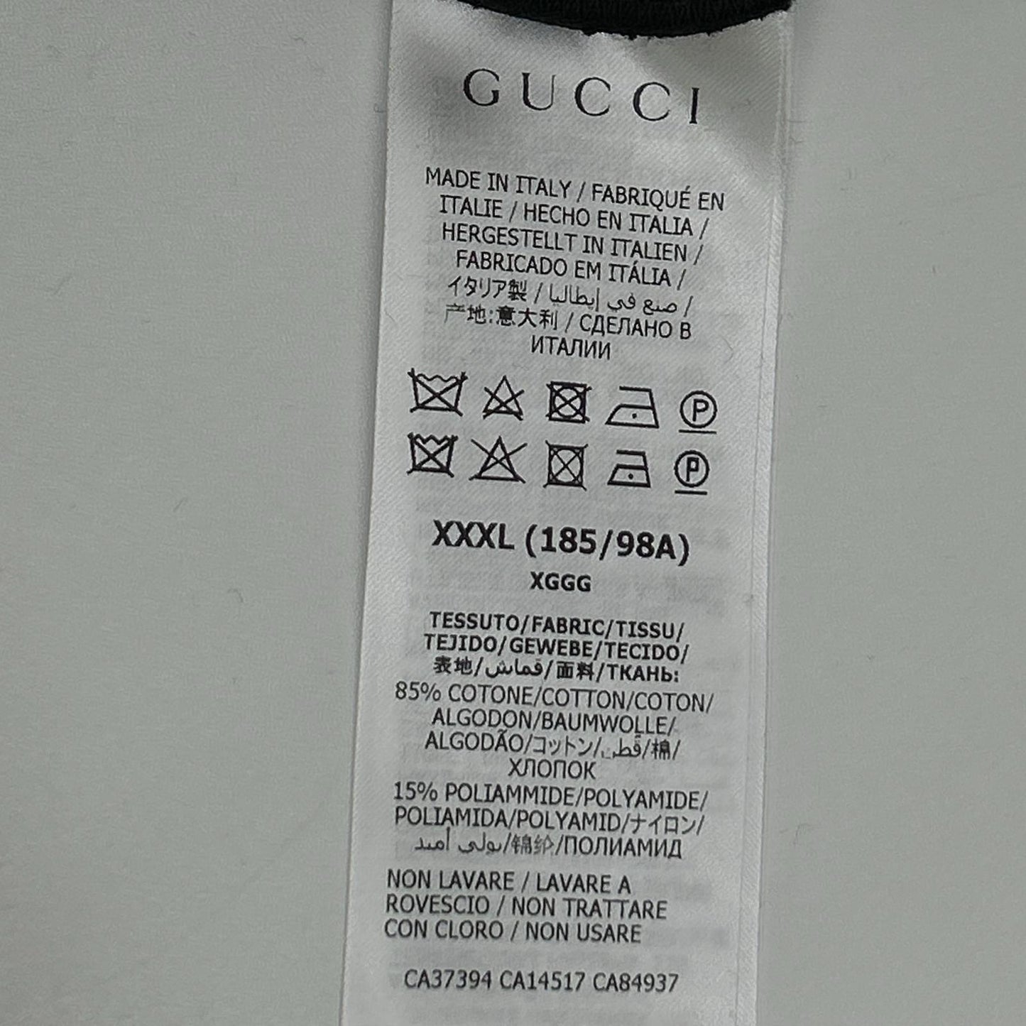 GUCCI グッチ 615811 19年 ブラック ベロア トラックパンツ ボトムス