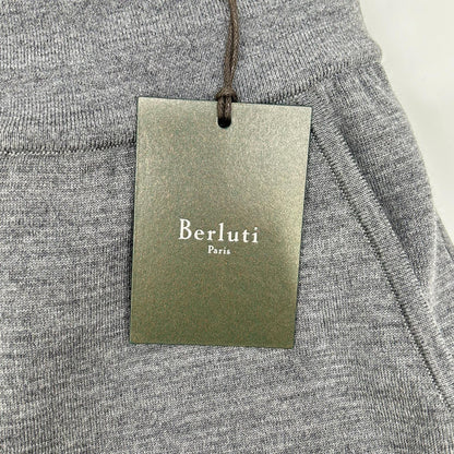 berluti ベルルッティ R17KTL33-001 グレー ウール Knitted Trousers スウェットイージーパンツ ボトムス