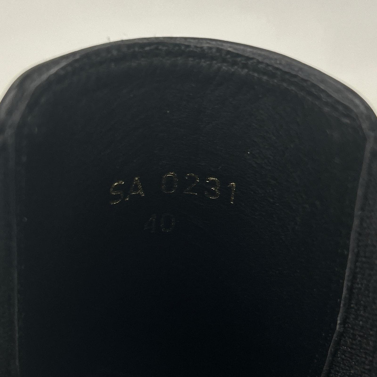 GIVENCHY ジバンシー 【新品同様】SA0231 レザー サイドゴアブーツ シューズ