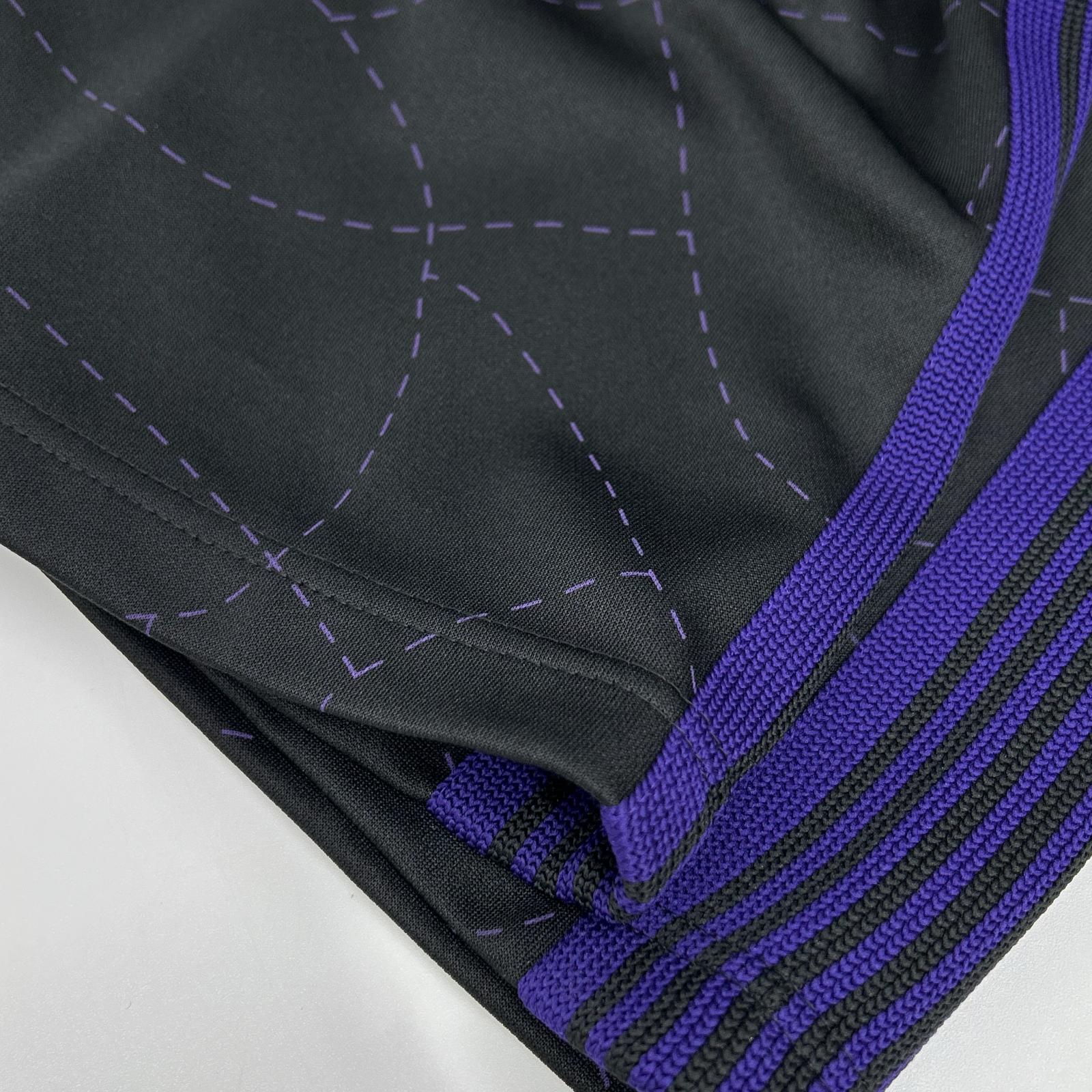 needles ニードルズ 【×DC SHOES】MR609 ブラック×パープル Track Pant