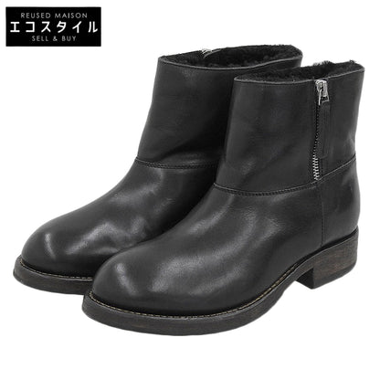 BUTTERO Buttero shearling-lined side-zip ankle boots shoes women's black 36 shoes
