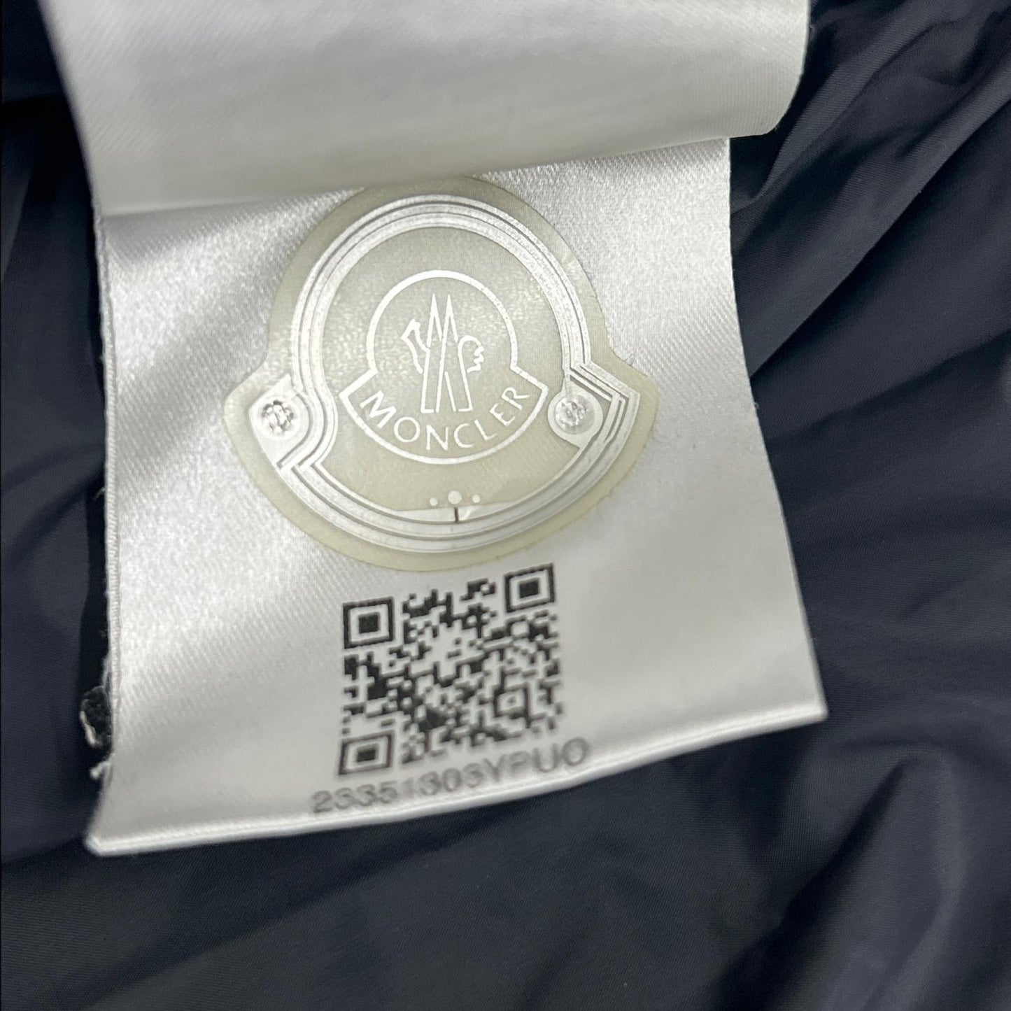 MONCLER モンクレール 17年製 ネイビー RYAN/ライアン ウール切替フーデットダウンジャケット ジャケット