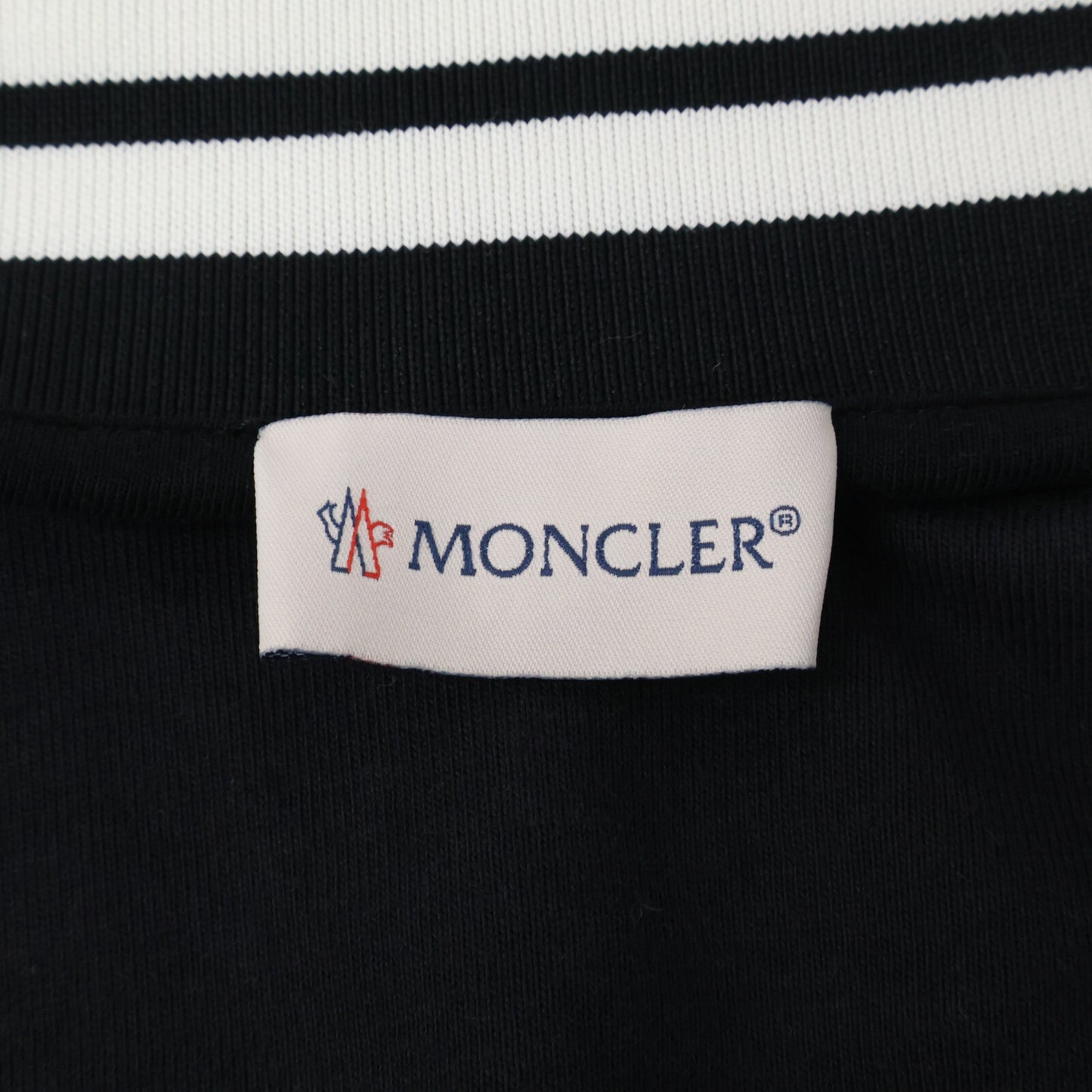 MONCLER モンクレール 20年製 ブラック×ホワイト MAGLIA CARDIGAN ロゴスリーブ トラックジャケット ジャケット
