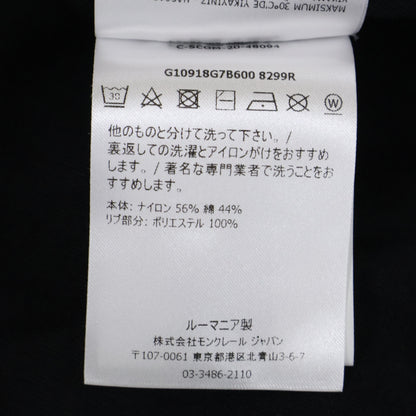 MONCLER モンクレール 20年製 ブラック×ホワイト MAGLIA CARDIGAN ロゴスリーブ トラックジャケット ジャケット
