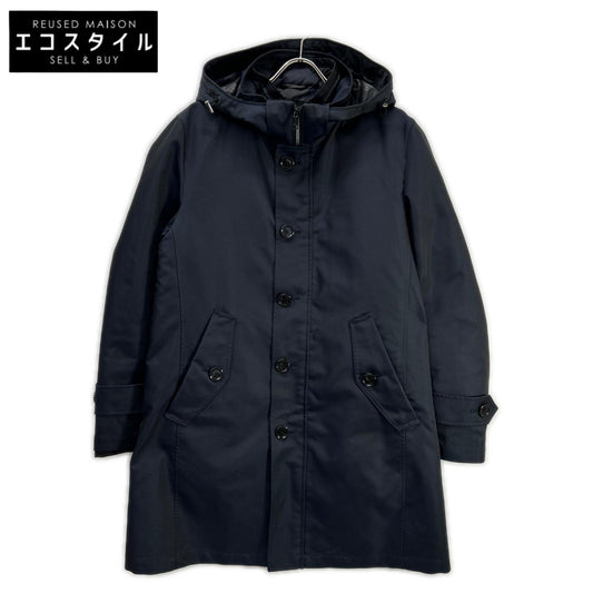 BLACK LABEL CRESTBRIDGE ブラックレーベルクレストブリッジ 51F10-220-28 ネイビー フード付きダブルフェイスメモリー10monthシティパーカー トップス