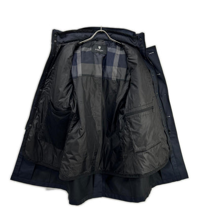 BLACK LABEL CRESTBRIDGE ブラックレーベルクレストブリッジ 51F10-220-28 ネイビー フード付きダブルフェイスメモリー10monthシティパーカー トップス