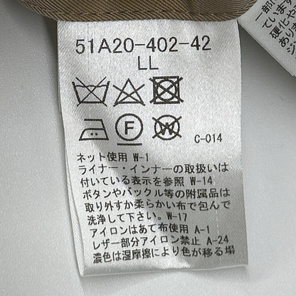 BLACK LABEL CRESTBRIDGE ブラックレーベルクレストブリッジ 51A20-402-42 ベージュ チェックライナー付きトレンチコート コート