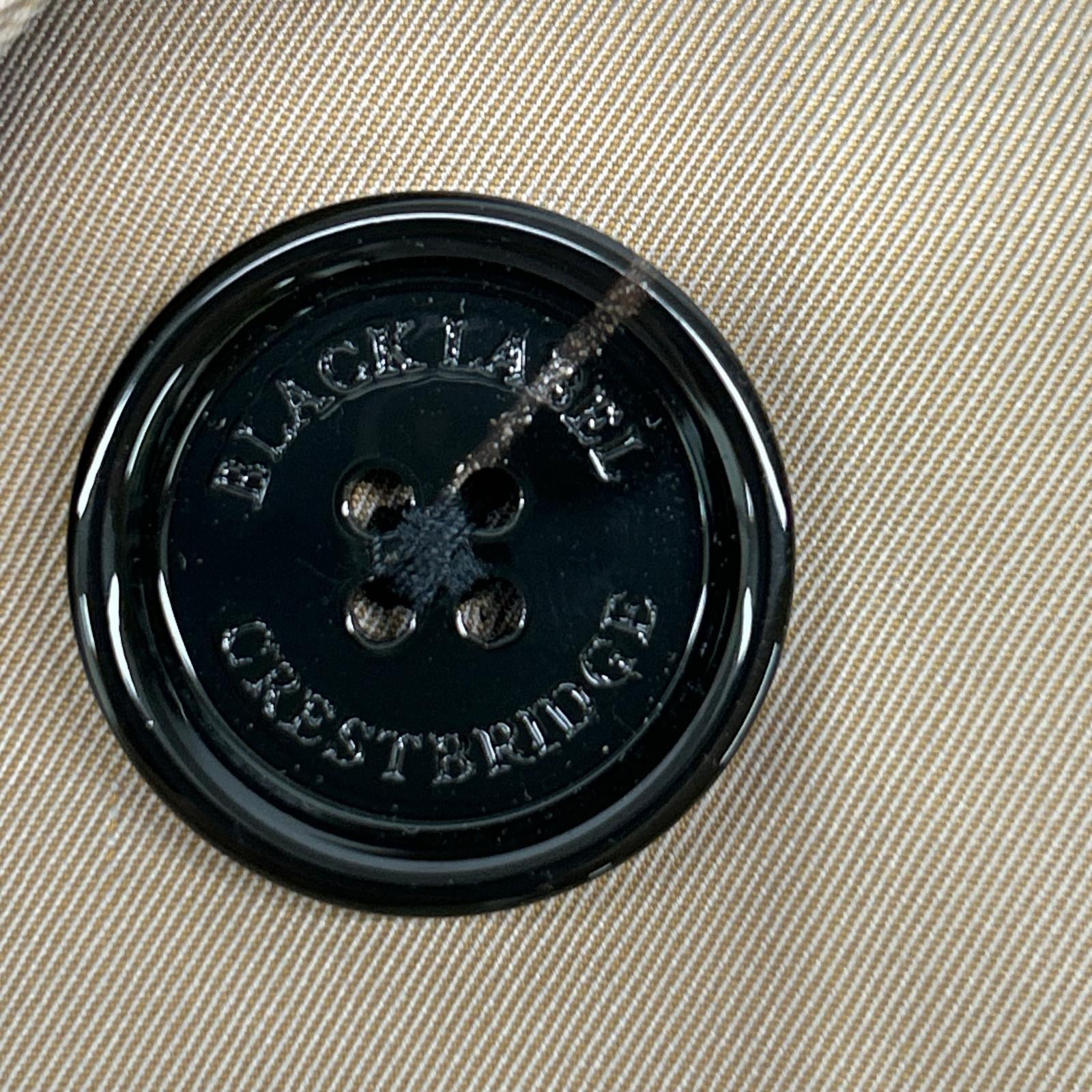 BLACK LABEL CRESTBRIDGE ブラックレーベルクレストブリッジ 51A20-402-42 ベージュ チェックライナー付きトレンチコート コート