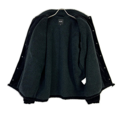 BEAMS ビームス 25年製 ブラック コーデュロイ ボア コーチジャケット ジャケット