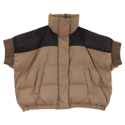 sacai 21-05755 Padded jacket short-sleeve padded nylon jacket jacket