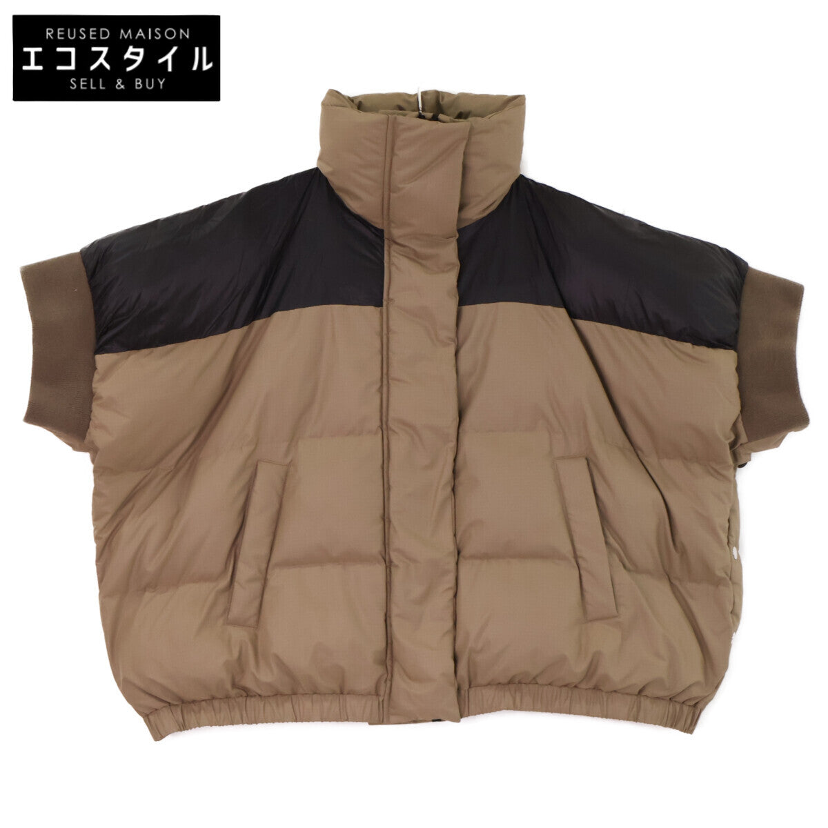 sacai サカイ 21-05755 Padded jacket ショートスリーブパテッドナイロンジャケット ジャケット