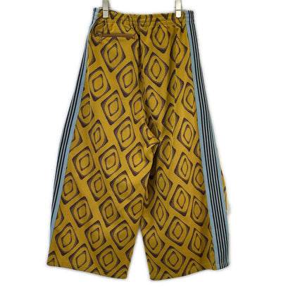 needles ニードルズ 24SS OT1513 イエロー 総柄 H.D. Track Pant/ヒザデルトラックパンツ ボトムス