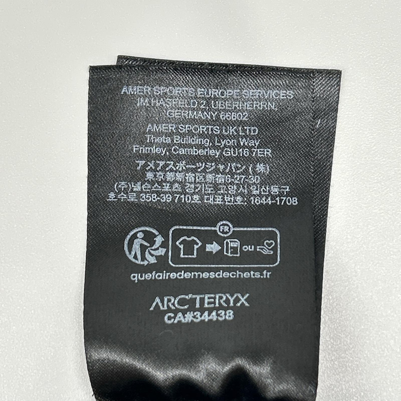 ARC’TERYX VEILANCE アークテリクス ヴェイランス X000007365 22年製 ブラック SECANT COMP PANT シーカント コンプ パンツ ボトムス