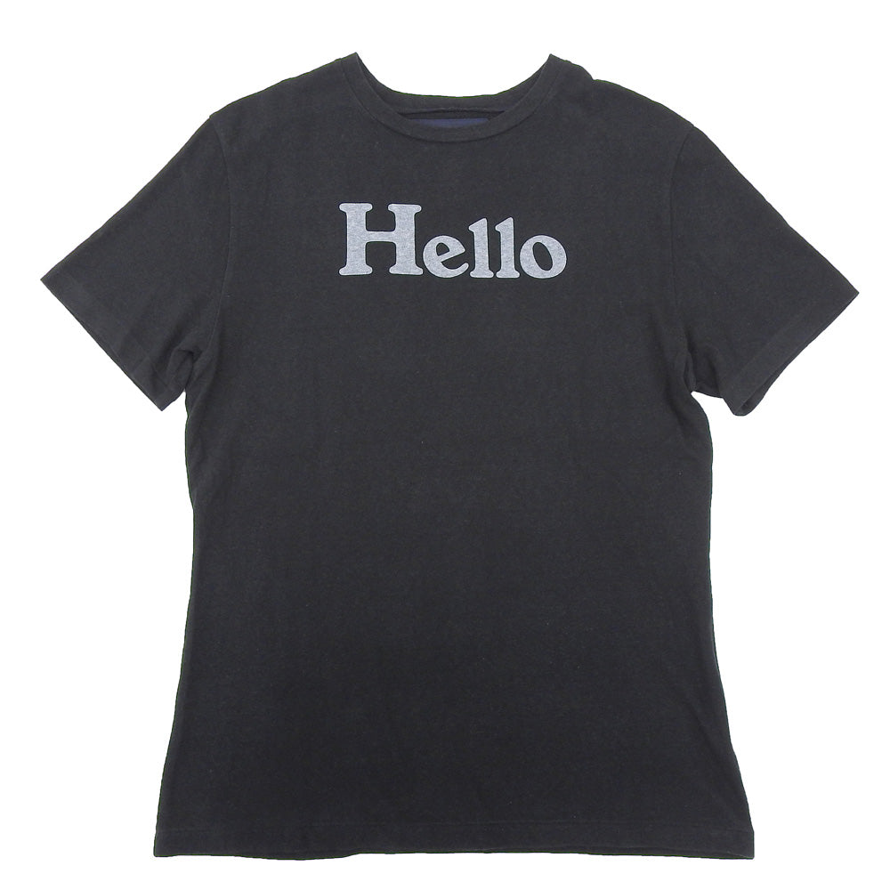 MADISON BLUE マディソンブルー HELLO コットン ショートスリーブカットソー トップス レディース 黒 ブラック 02(M) MB999-7716 トップス
