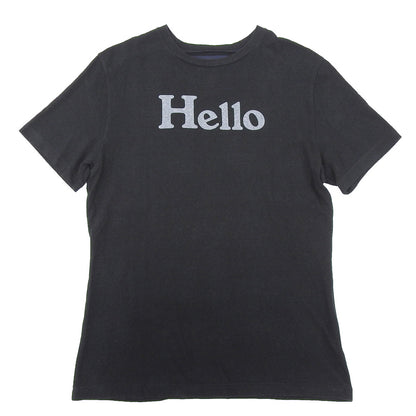 MADISON BLUE マディソンブルー HELLO コットン ショートスリーブカットソー トップス レディース 黒 ブラック 02(M) MB999-7716 トップス
