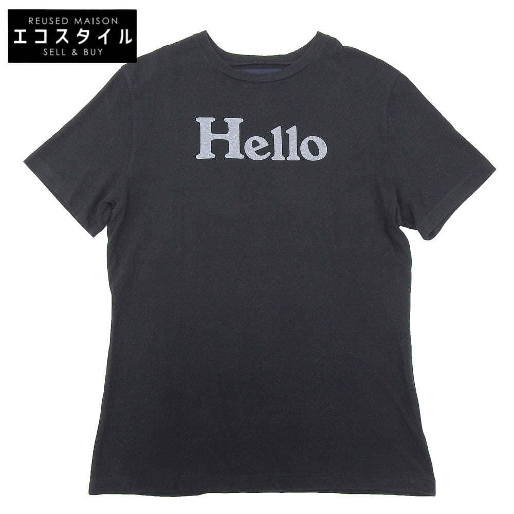 MADISON BLUE マディソンブルー HELLO コットン ショートスリーブカットソー トップス レディース 黒 ブラック 02(M) MB999-7716 トップス