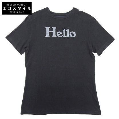MADISON BLUE マディソンブルー HELLO コットン ショートスリーブカットソー トップス レディース 黒 ブラック 02(M) MB999-7716 トップス