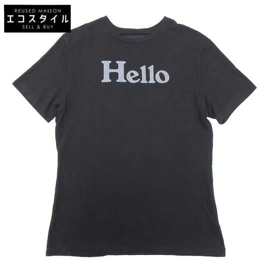 MADISON BLUE マディソンブルー HELLO コットン ショートスリーブカットソー トップス レディース 黒 ブラック 02(M) MB999-7716 トップス