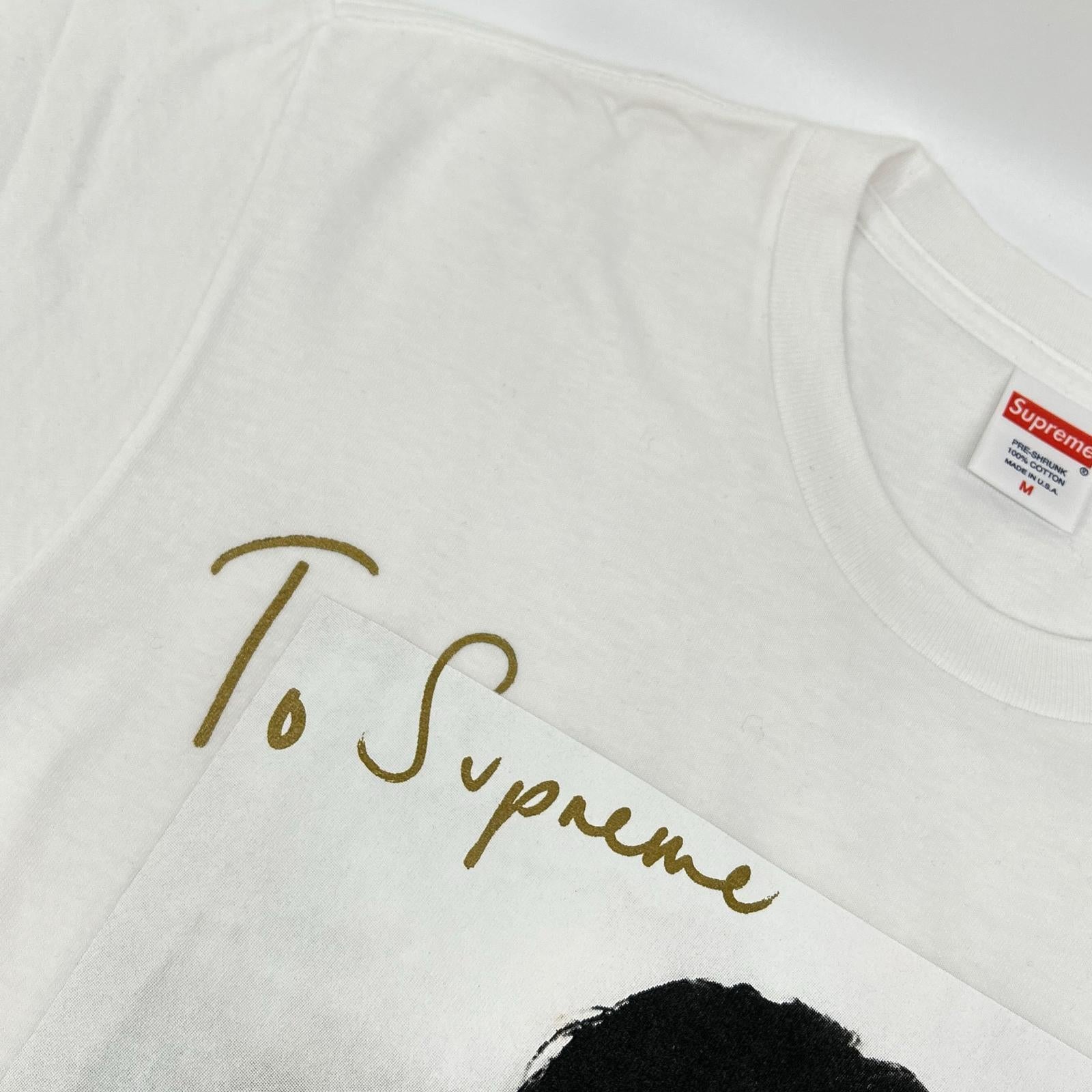 Supreme シュプリーム 17SS ホワイト SADE/シャーデー フォトプリント ショートスリーブカットソー トップス