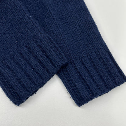 POLObyRalphLauren ポロラルフローレン ネイビー フリンジトリム フラッグセーター トップス