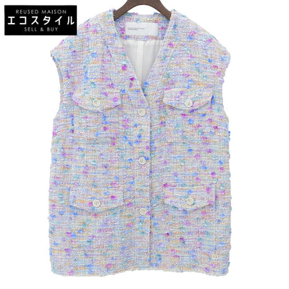 DOUBLE STANDARD CLOTHING ダブルスタンダードクロージング ツイードジレ ベスト レディース マルチカラー F 25年製 ベスト