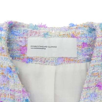 DOUBLE STANDARD CLOTHING ダブルスタンダードクロージング ツイードジレ ベスト レディース マルチカラー F 25年製 ベスト