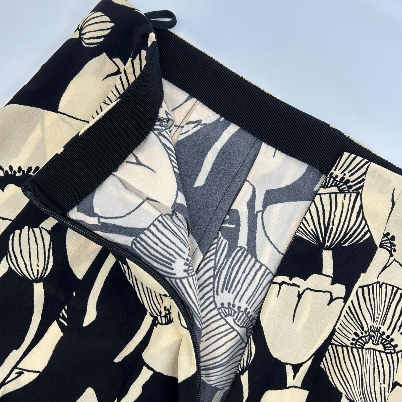 GUCCI グッチ 409370 シルク ポピーフラワー 花柄 プリント ロング スカート スカート