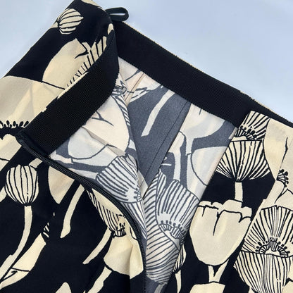 GUCCI グッチ 409370 シルク ポピーフラワー 花柄 プリント ロング スカート スカート