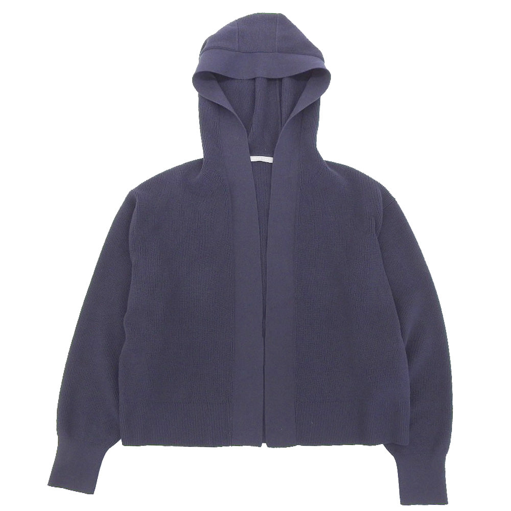 theory luxe セオリーリュクス 美品 Fulton Nelli Cardigan フーデットニットカーディガン トップス レディース 紺 38 03-5103730 25年製 トップス