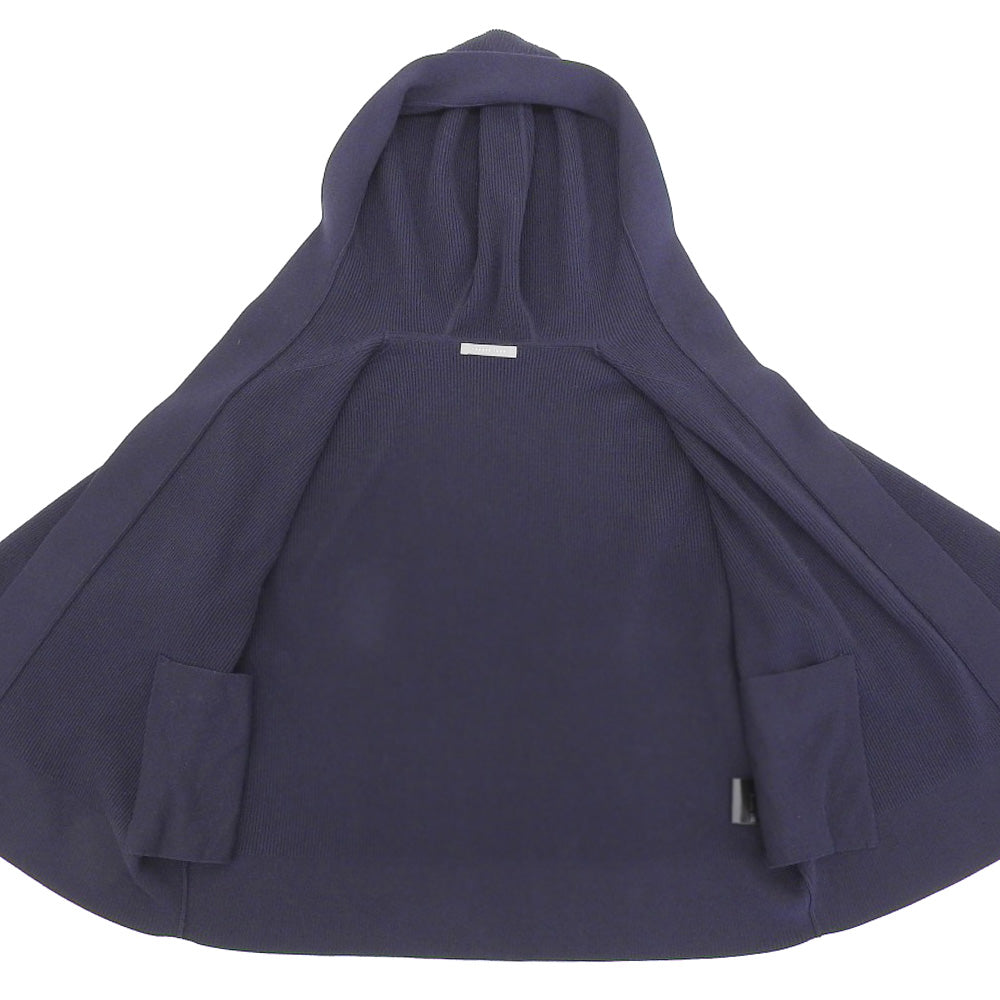 theory luxe セオリーリュクス 美品 Fulton Nelli Cardigan フーデットニットカーディガン トップス レディース 紺 38 03-5103730 25年製 トップス